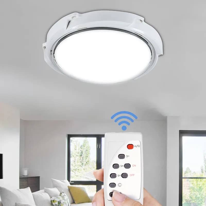 ESG Outlet 50W solar ceiling light, cool white 6000K